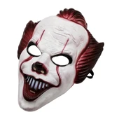 Plastik Joker Maskesi Killer Palyaço Maskesi thumbnail 4