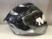 KASK MT ATOM 2 HİGHLANDS C2 PARLAK GRİ thumbnail 3