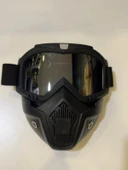 Tex 710 Jet Maske GÜMÜŞ CAM thumbnail 1