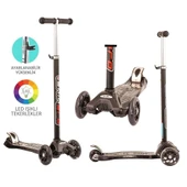 MAXİ TWİST IŞIKLI SCOOTER SİYAH thumbnail 2