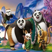 KP 714 KUNG FU PANDA PUZZLE 100 PRÇ thumbnail 2