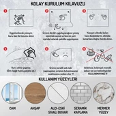 100x100cm Statik Kağıt Renkli Çarpım Tablosu thumbnail 5