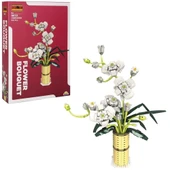 WOW BLX FLOWER SET YAZ ORKİDESİ 625 PRÇ thumbnail 1