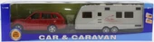 Kırmızı Metal Araçlı Karavan Mk1021 thumbnail 1
