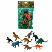 9 lu Dinozor Figür Seti 12-20 cm thumbnail 1