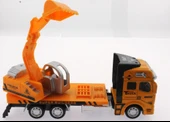 Die Cast Çek Bırak Sarı Kepçe thumbnail 2
