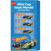 Hot Wheels Islak Mini Cep Mendili 8'li thumbnail 1