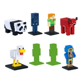 Minecraft 3D Toppeez 8'li Deluxe Figür Seti Seri 2 thumbnail 2