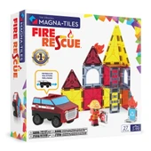 Magna Tiles İtfaiye ve Kurtarma 27 Parça thumbnail 1