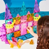 Magna Tiles Castle DLX 48 Parça thumbnail 5
