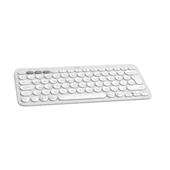 Logitech Pebble Keys 2 K380s Multi-Device Bluetooth Klavye - Beyaz thumbnail 3