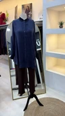 invee modal kumaş tunik 7254 lacivert thumbnail 2