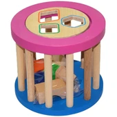 Playwood Eğitici Ahşap Silindir Bultak thumbnail 1