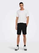 ONSLINUS 0007 COT LIN SHORTS NOOS  Erkek Şort 22024967 thumbnail 4
