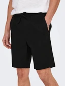 ONSLINUS 0007 COT LIN SHORTS NOOS  Erkek Şort 22024967 thumbnail 5