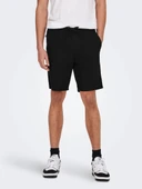ONSLINUS 0007 COT LIN SHORTS NOOS  Erkek Şort 22024967 thumbnail 3