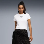 ESS SCRIPT Tee  Kadın T-Shirt 69176002 thumbnail 1