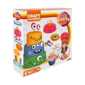 Crafy Nefis Pasta Oyun Hamur Seti 17 Parça 200 gr. thumbnail 1