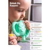 Yeşil Bebek Silikon Kaşıyıcı thumbnail 2