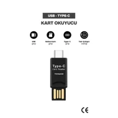 Usb To Type-C Kart Okuyucu thumbnail 1