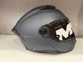KASK MT ATOM 2 A2 PURE MAT GREY ÇENE AÇILIR thumbnail 5