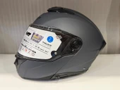 KASK MT ATOM 2 A2 PURE MAT GREY ÇENE AÇILIR thumbnail 1