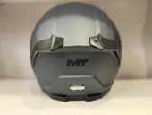 KASK MT ATOM 2 A2 PURE MAT GREY ÇENE AÇILIR thumbnail 4