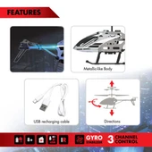 SIL 84568 Sky Aurora Led Light Helikopter thumbnail 3