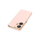 C55 Kılıf Volet Silikon - Pembe thumbnail 3