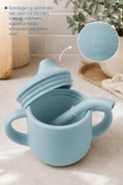Babyjem Silikon Pipetli Bardak Mint thumbnail 2