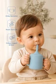 Babyjem Silikon Pipetli Bardak Mint thumbnail 1
