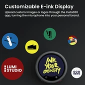 Insta360 Mic Pro Kablosuz Mikrofon Seti (1TX + 1RX) thumbnail 3