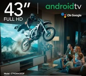 Conti CT43AN300F 108 Ekran Full HD Frameless Android Tv thumbnail 3