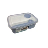 Smart 5 Parça 840 Ml 2  Bölmeli Lunch Box 5218 thumbnail 3