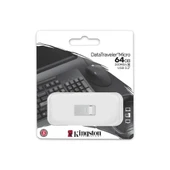 Kingston DTMC3G2/64GB DataTraveler Micro 200MB/s thumbnail 3
