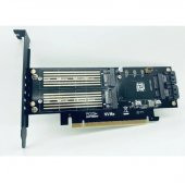 M.2 NVMe SSD NGFF PCIE 3.0X16 Adaptör mSATA thumbnail 2