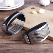Yeni Sarımsak Ezici Paslanmaz Çelik Garlic Press thumbnail 1