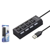 Usb Hub 4*Usb Siyah HDX7008 thumbnail 2