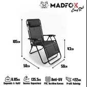 Madfox EasyRest Katlanır Şezlong Sandalye thumbnail 3
