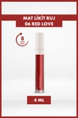 MAT LİKİT RUJ 06 RED LOVE thumbnail 1