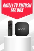 Mx Box Android Tv Media Sound 4K Ultra HD Görüntü Kaliteli thumbnail 1
