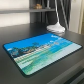 25x32 cm Küçük Boy Mouse Pad Manzara Ada thumbnail 2