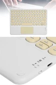 Bluetooth Touchpad Klavye 10.9 inch Kablosuz Wifi Q Klavye Slim thumbnail 5