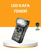 Kamp ve Outdoor İçin LED Far 10 Saat Pil Sensörlü Manyetik thumbnail 1
