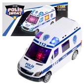 112 Polis İmdat 3D Işıklı Sesli Polis Aracı thumbnail 5