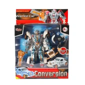 HW-668-1-2 Işıklı Dönüşebilen Robot Araba -Vardem thumbnail 3