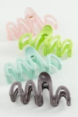 Oval Renkli Mandal Toka 11 cm thumbnail 1