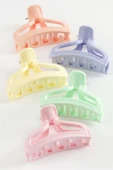 Oval Renkli Mandal Toka 6 cm thumbnail 1