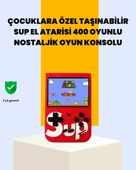 400 Oyunlu Taşınabilir Retro El Konsolu thumbnail 1