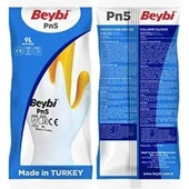 Pn5 Sarı Polyester Örme Nitril Iş Eldiveni 10 Beden 12 Çift thumbnail 3